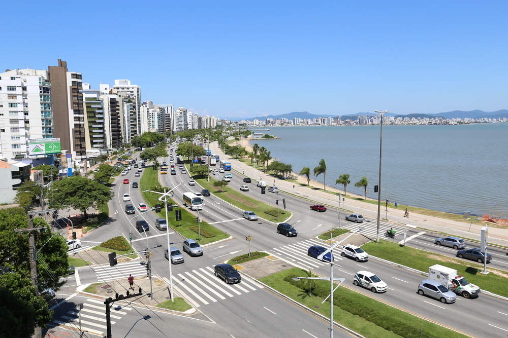 beira mar norte - Turistando No Centro De Floripa: Ponte Hercílio Luz e Mercado Municipal